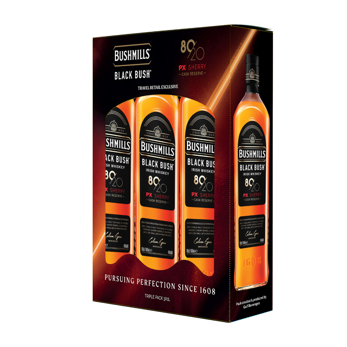 BUSHMILLS BLACK BUSH 3X100CL