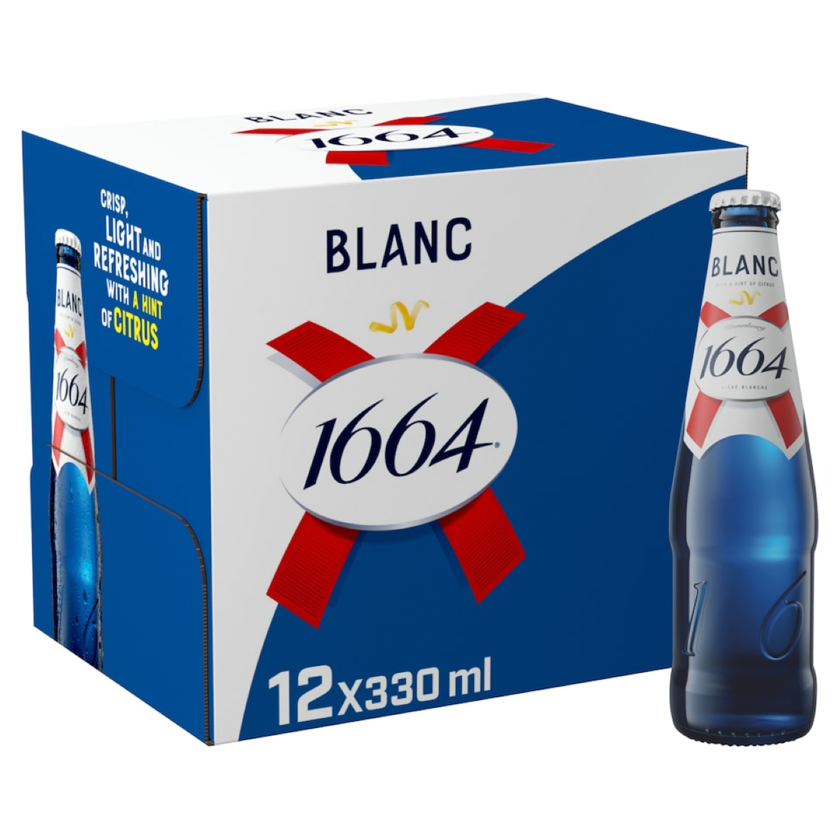 KRONENBOURG 1664 BLANC BOT 12X33CL