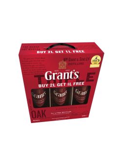 WILLIAM GRANTS TRPL WOOD 3X100CL