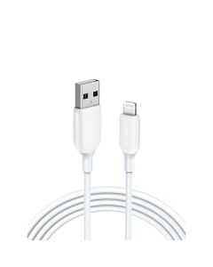 ANKER POWERLINE III LIGHTNING CABLE WHITE 6FT