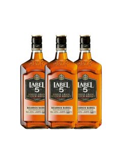 LABEL 5 BOURBON 3X100CL
