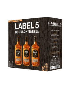 LABEL 5 BOURBON 3X100CL