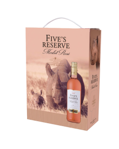 FIVES RESRVE MERLOT ROSE 2022 300CL