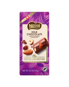 NSS TABLET MILK,RAISINS,HAZELNUT& ALMOND 170GM