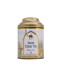 SANCHA  OMANI KARAK MILK BLACK TIN 25TB