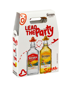 SIERRA BLANC REPOSADO TEQUILA TWIN PK 2X100CL