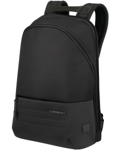 SAMSONITE LEATHER LAPTOP BACKPACK BLACK