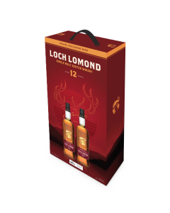 LOCH LOMOND 12YO TWN PK 2X100CL