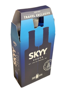 SKYY VODKA TWIN PK 2X100CL