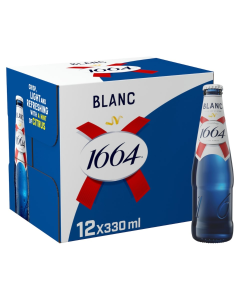 KRONENBOURG 1664 BLANC BOT 12X33CL