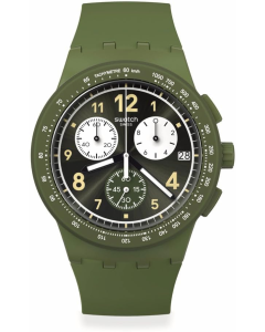 SWATCH NOTHING BASIC ABOUT GREEN SUSG406 42MM