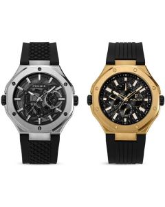 POLICE 2 SIDE GD SS C BLK CHARCO TINT DISC