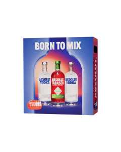 ABSOLUT ORIGINAL AND TOBASCO VODKA 3X100CL