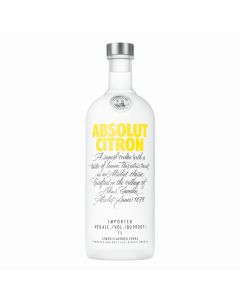 ABSOLUT CITRON VODKA 1L